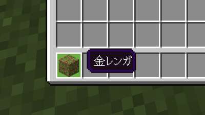 ブロックの名前を設定する